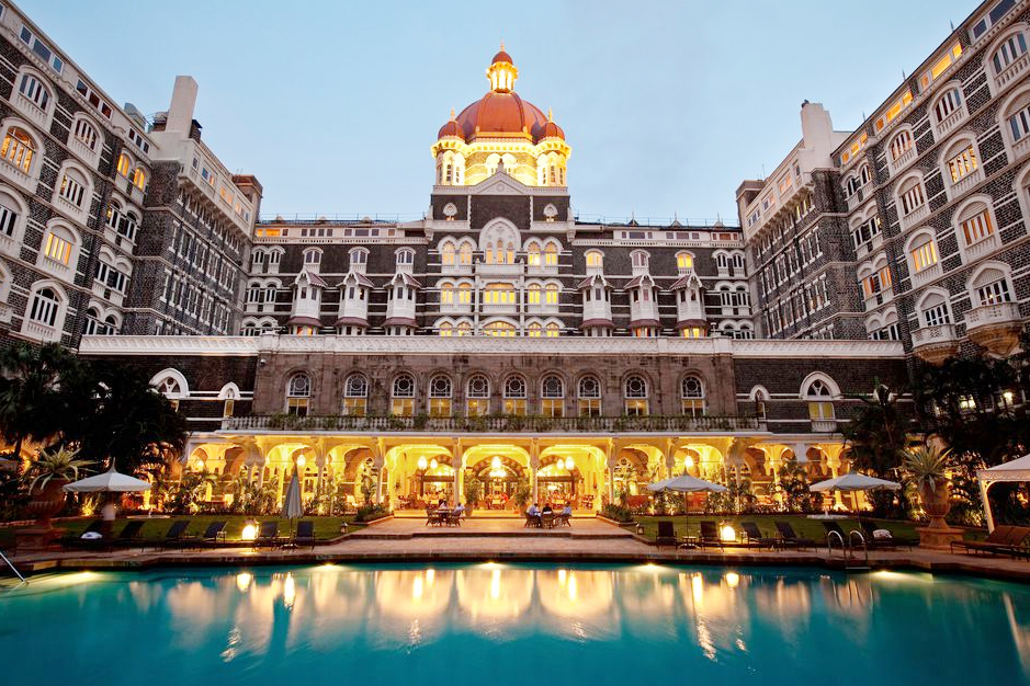 Taj Mahal Palace Luxury landmark Hotel, Mumbai, India